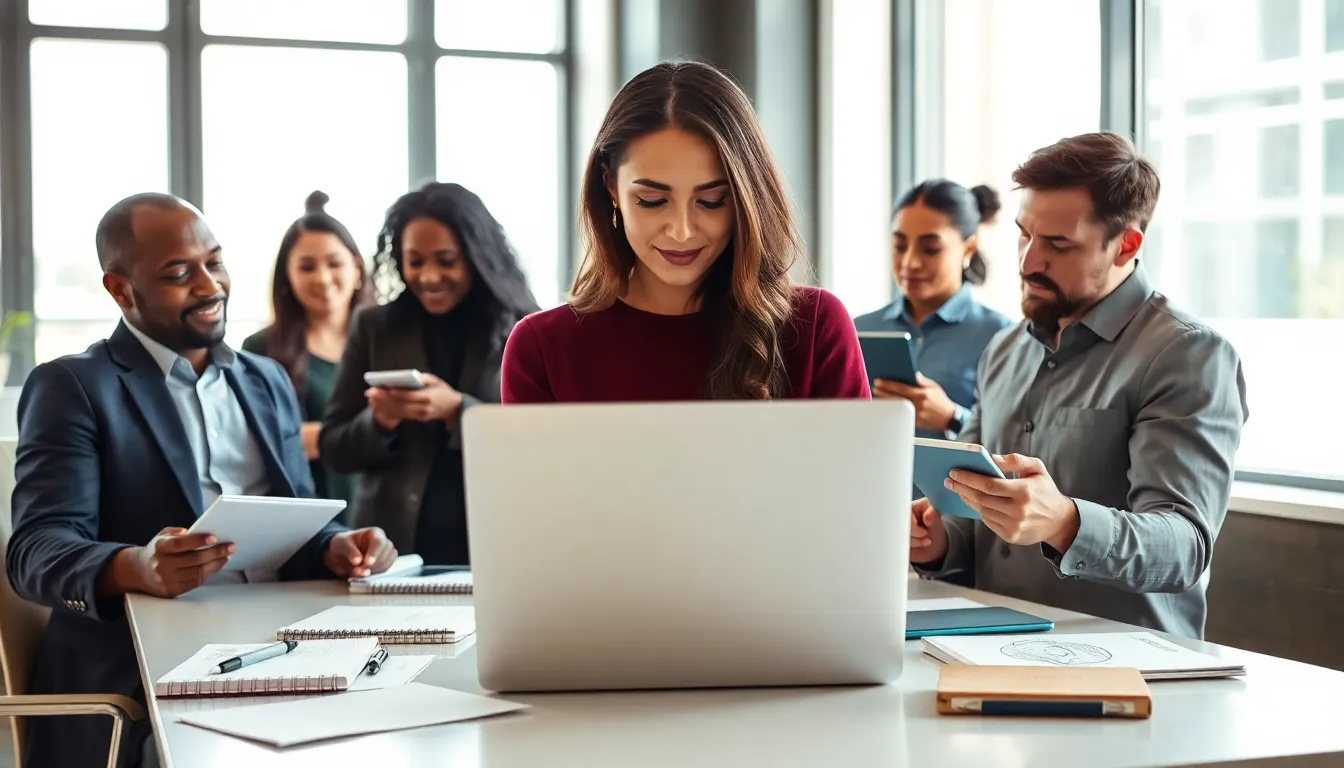 diverse group of learners engaged in an online MasterClass session.